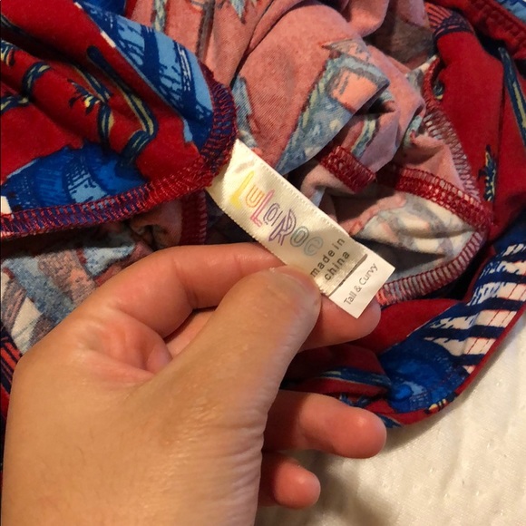 LulA-MERICA! 3 Tall n Curvy Lularoe Leggings! - Picture 12 of 12